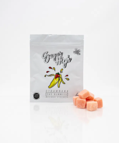 Sugar High Gummies – Strawnana 500mg Hybrid