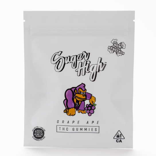 Sugar High Grape Ape Gummies – 500mg Sugar High Grape Ape Gummies – 500mg