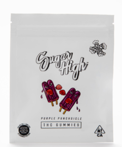 Sugar High Purple Punchsicle Gummies