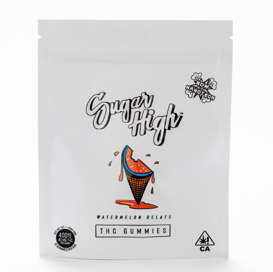 Sugar High Watermelon Gelato Gummies – 500mg Sugar High Watermelon Gelato Gummies – 500mg